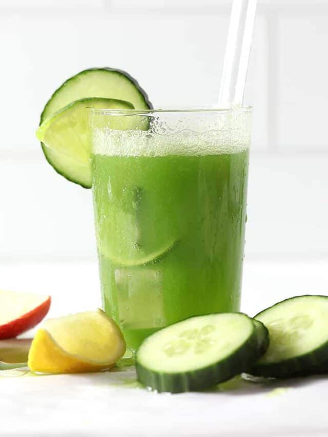 Cucumber Juice with Lime (2 ingredients)