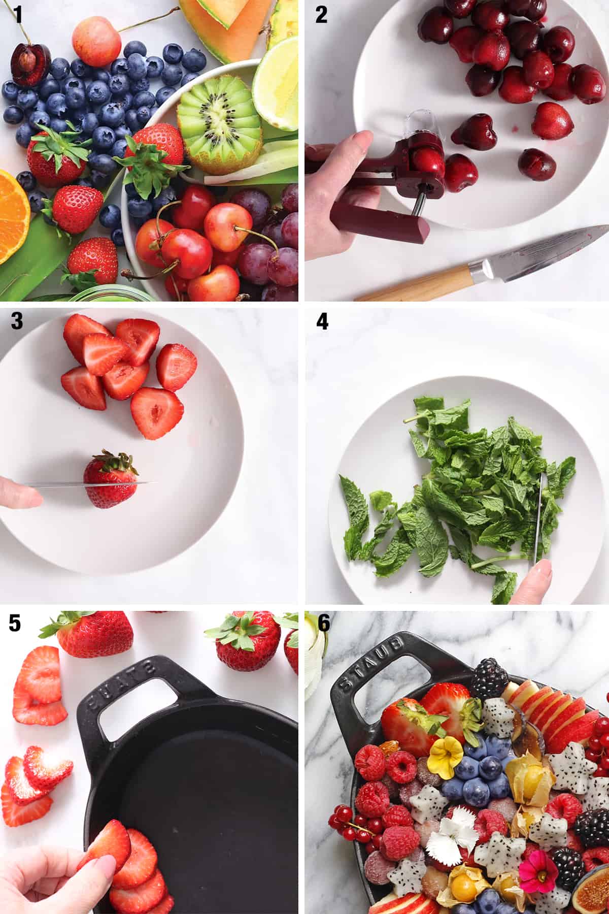 steps to make a fruit platter