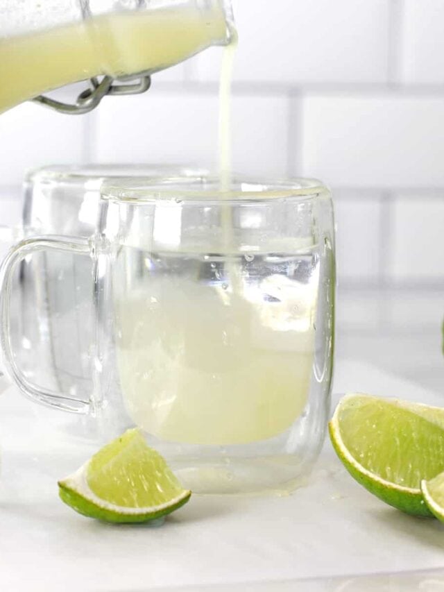 Lime Water Drinks (3 ingredients)