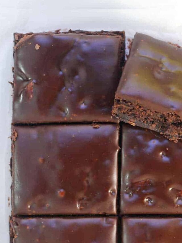 No Bake Chocolate Brownies Peanut Butter (4 Ingredients)