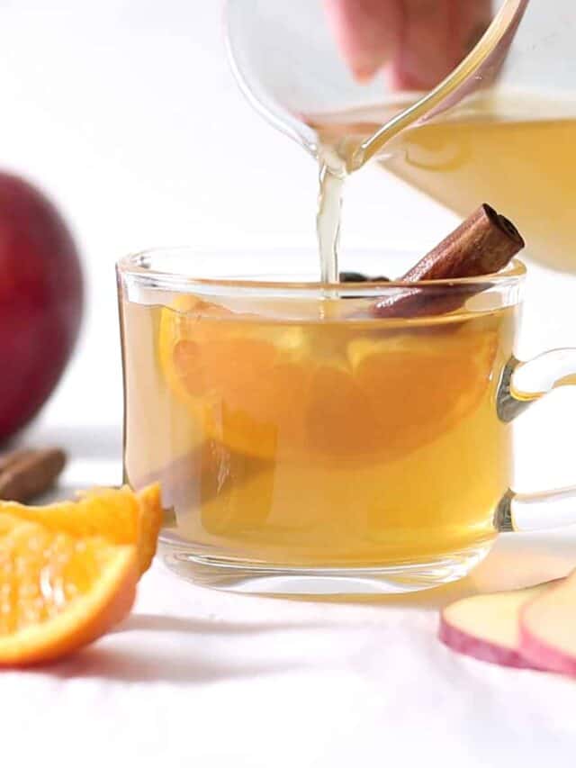 Mulled Spiced Cider (3 ingredients)