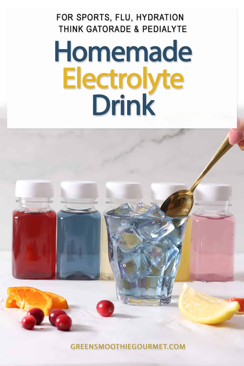 DIY Homemade Electrolyte Drink (natural Hydration) | Green Smoothie Gourmet