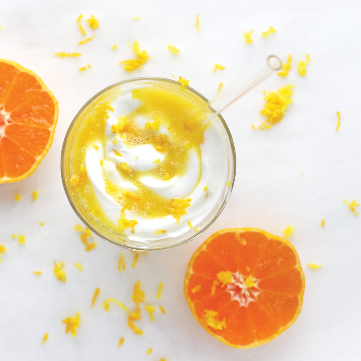 orange smoothie for foods that are orange.