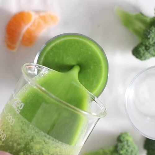 Broccoli Smoothie with Fruit | Green Smoothie Gourmet