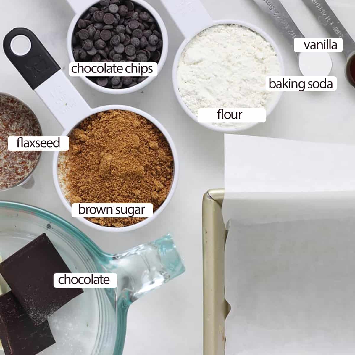 frosted brownie ingredients.