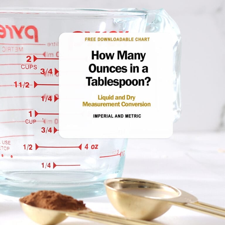 How Many Ounces In A Tablespoon (+ Free Conversion Guide) Green