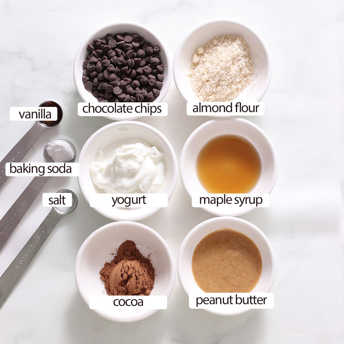 brownie bark ingredients.