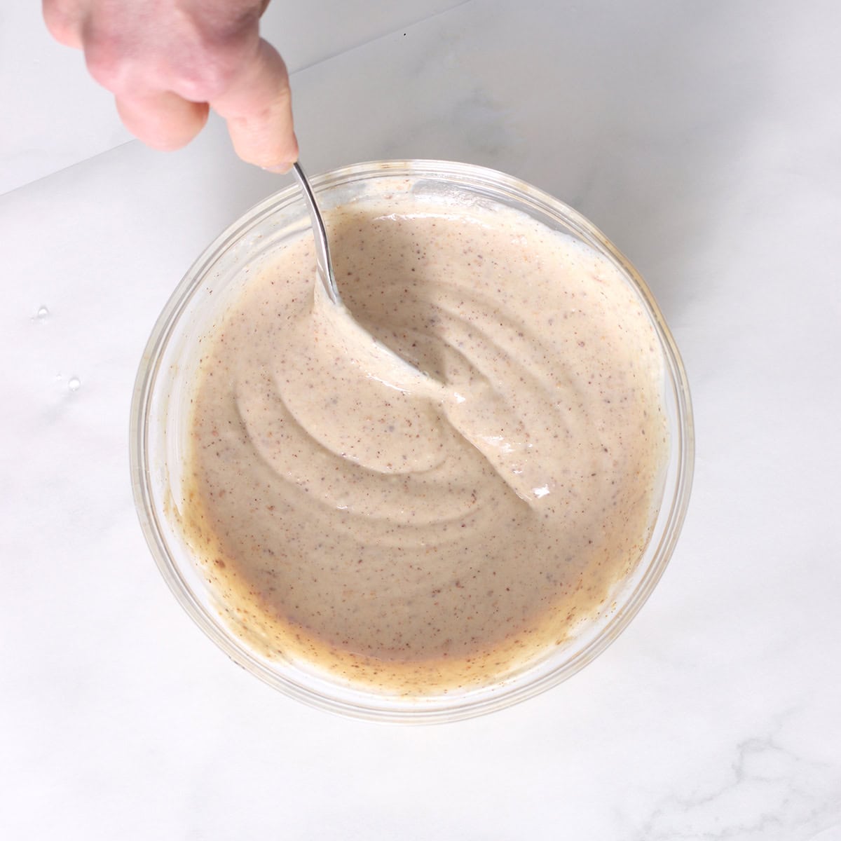 frozen yogurt bites ingredients in a bowl.