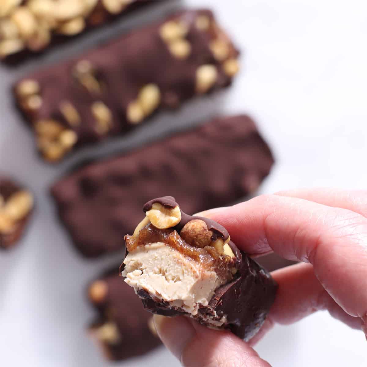 peanut butter ice cream bars.