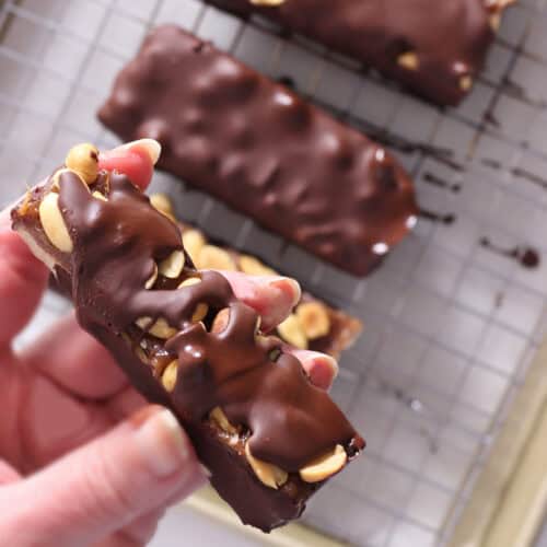 peanut butter ice cream bars.