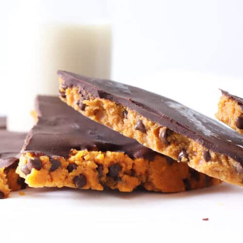 no bake pumpkin bark slabs.