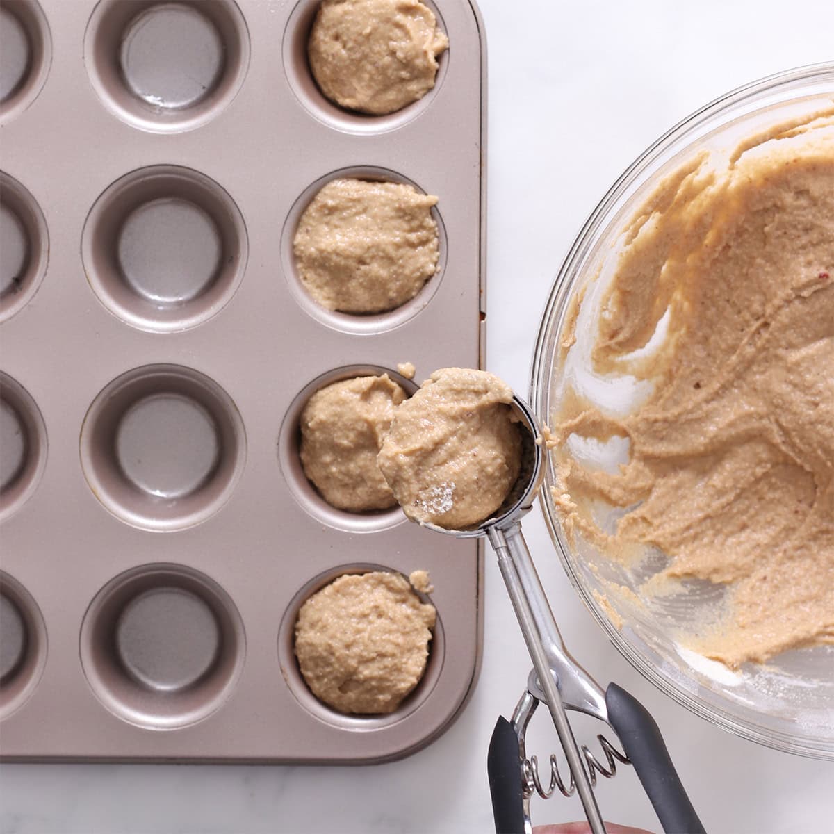 apple pancake puff mixture.