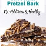 chocolate pretzel bark.