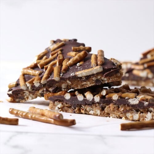 christmas crack with pretzels.