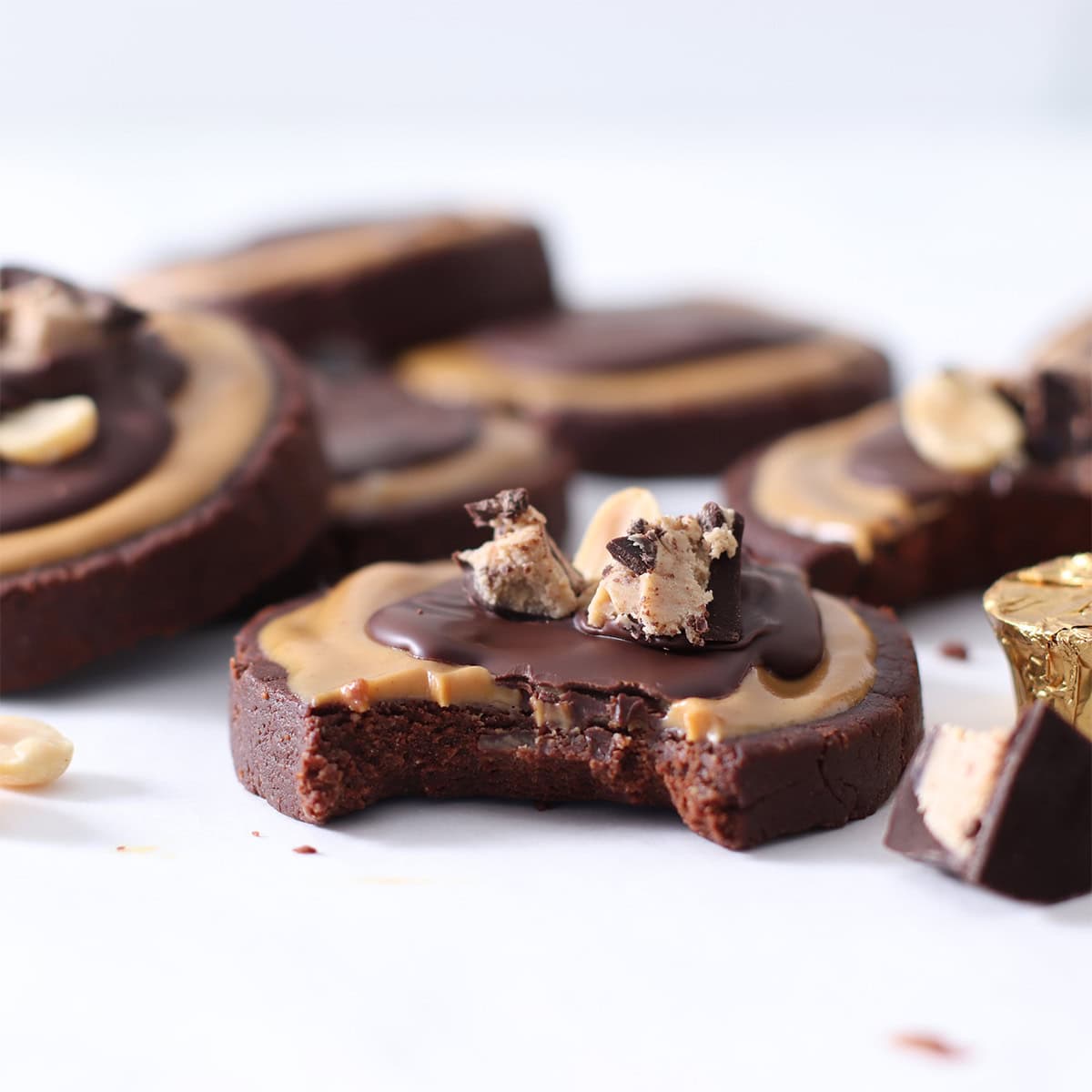 peanut butter buckeye cookies.