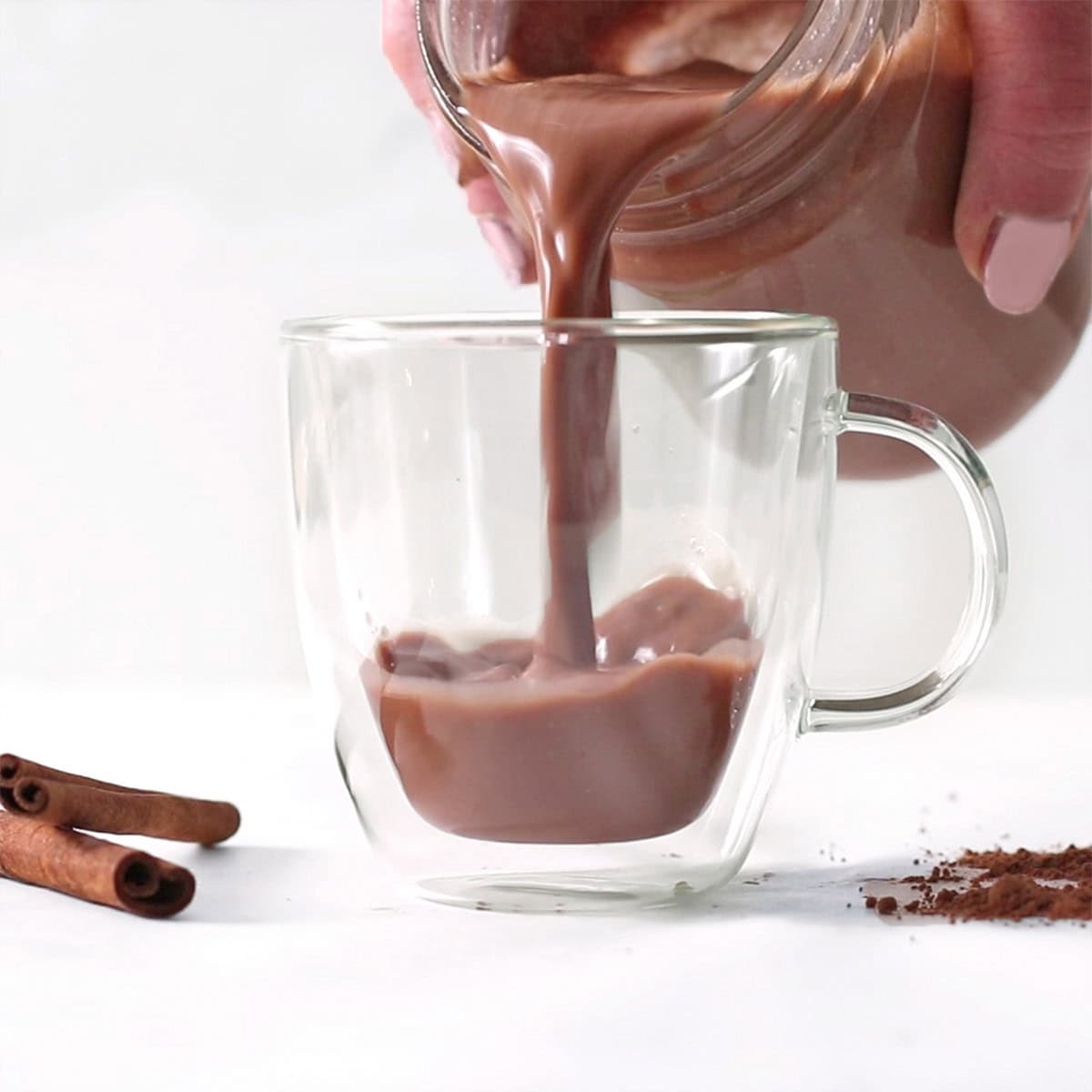 cacao powder hot chocolate.