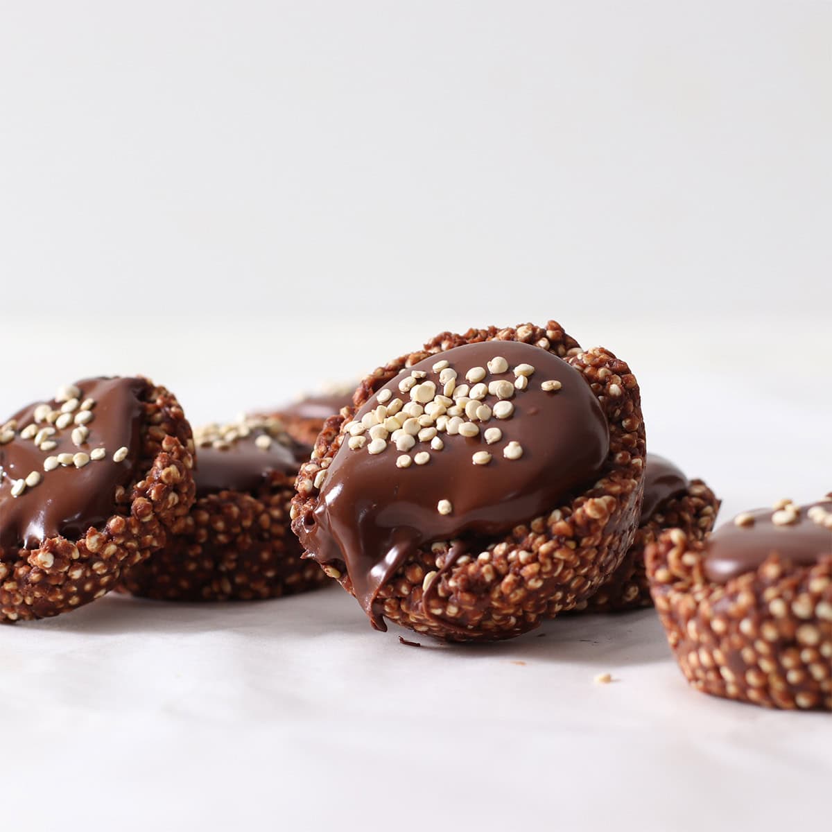 chocolate quinoa crisps.