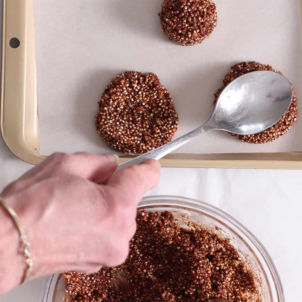 chocolate quinoa crisps.