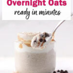 protein blended overnight oats.