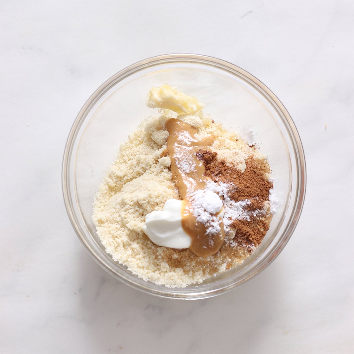 banana bread bite ingredients.