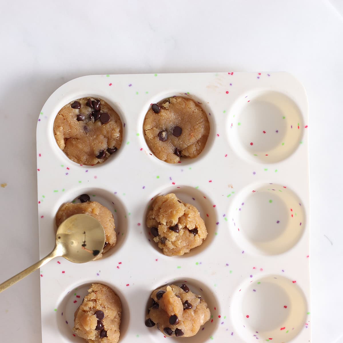 cookie dough banana bread bites.