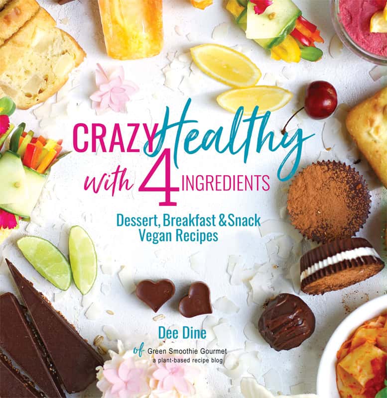 My Crazy Healthy with 4 Ingredients cookbook as an eBook.