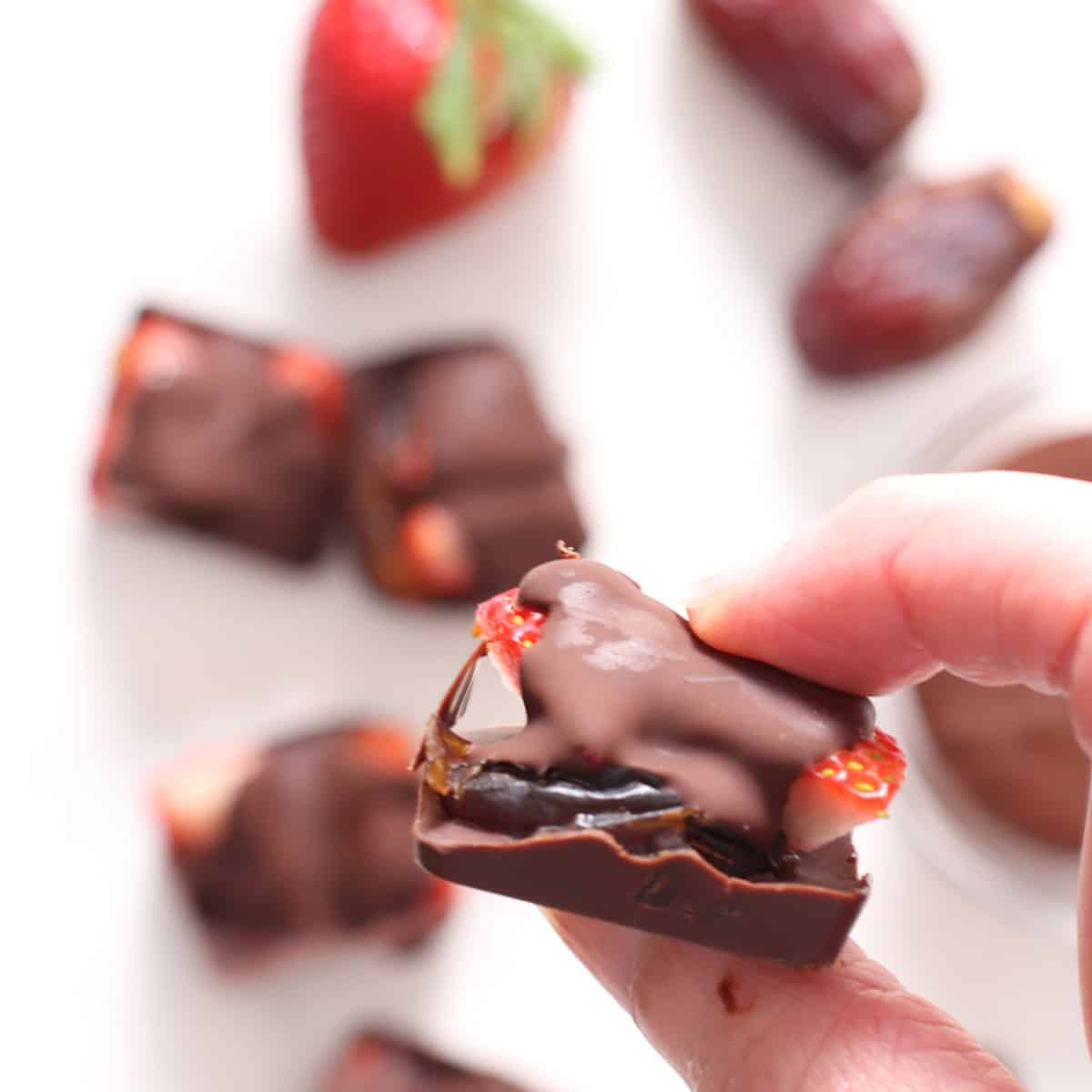 strawberry date bites.