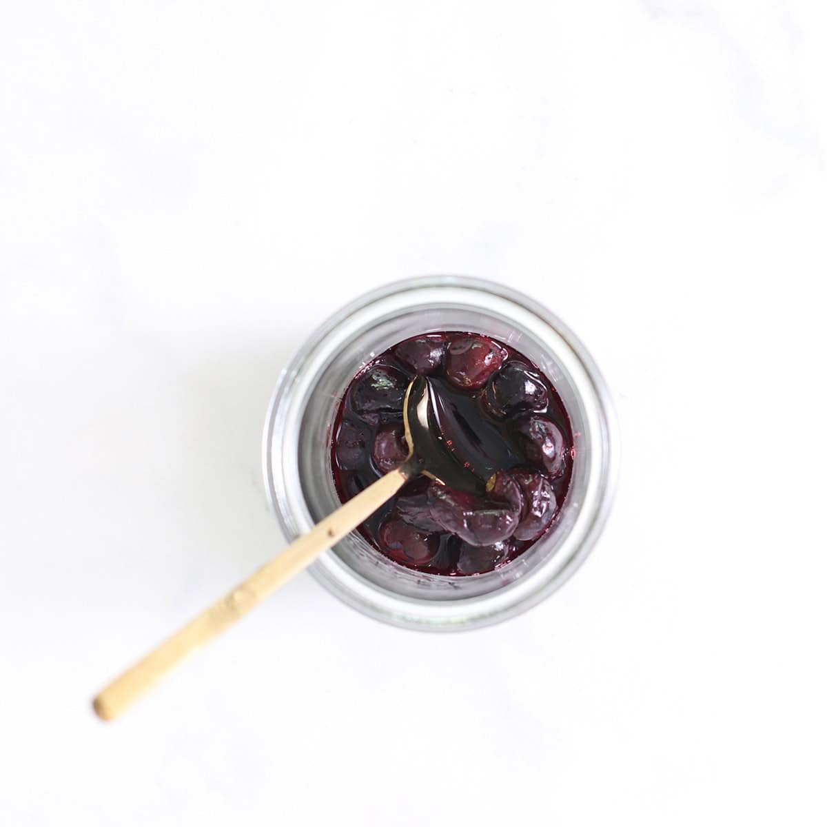 blueberry latte.