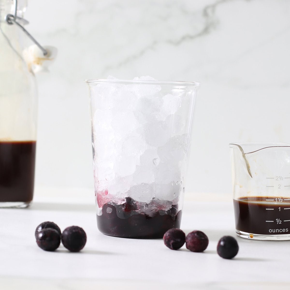 blueberry latte.