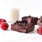 chocolate cherry brownie .