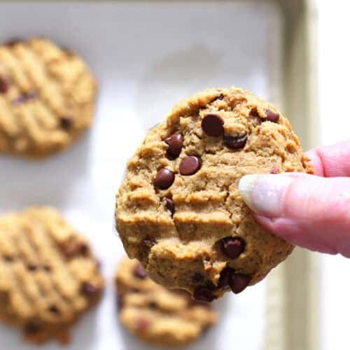 baked banana oatmeal cookies.