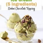 dairy free pistachio ice cream.