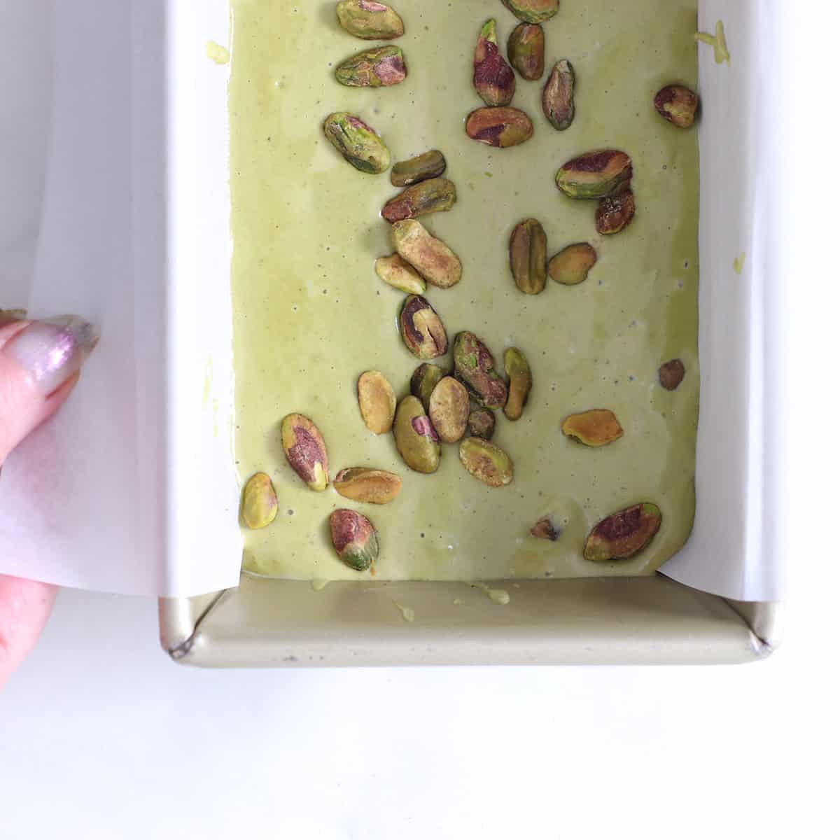 dairy free pistachio ice cream.