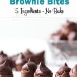 black bean brownie bites.