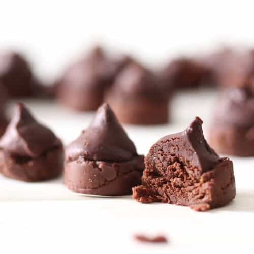 black bean brownie bites.