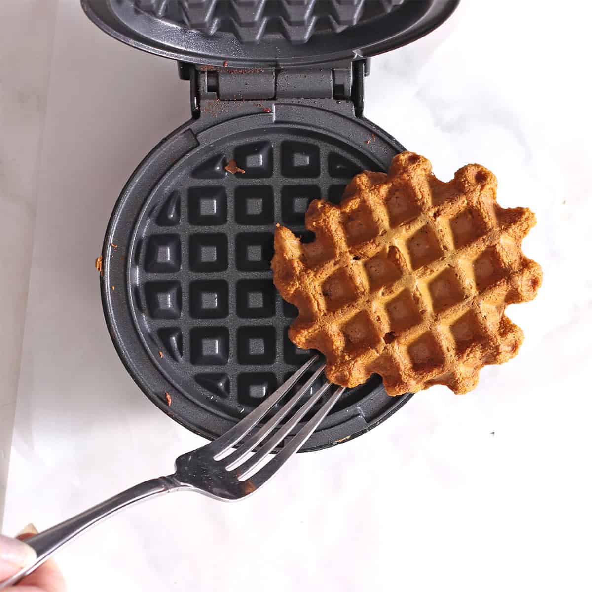 Pumpkin waffles.