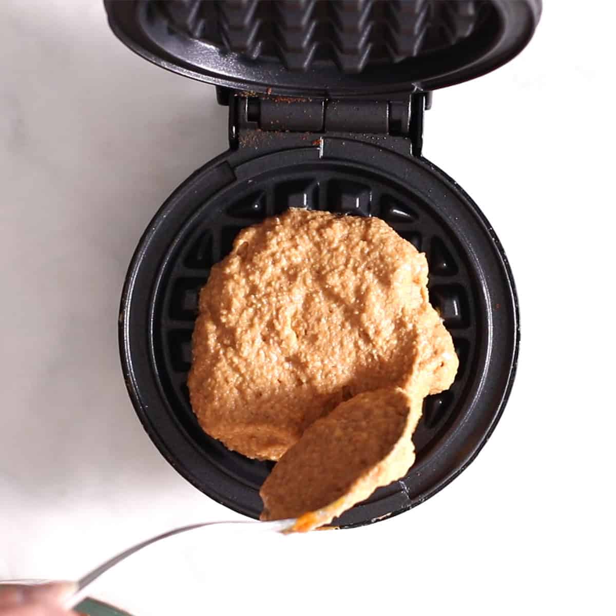 Pumpkin waffles.