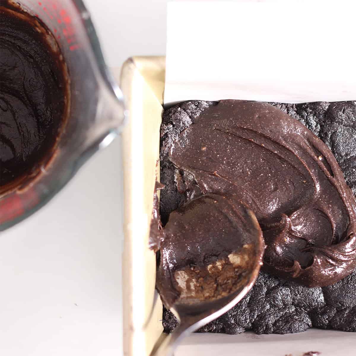 triple chocolate caramel slice.