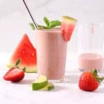 strawberry watermelon milkshake.