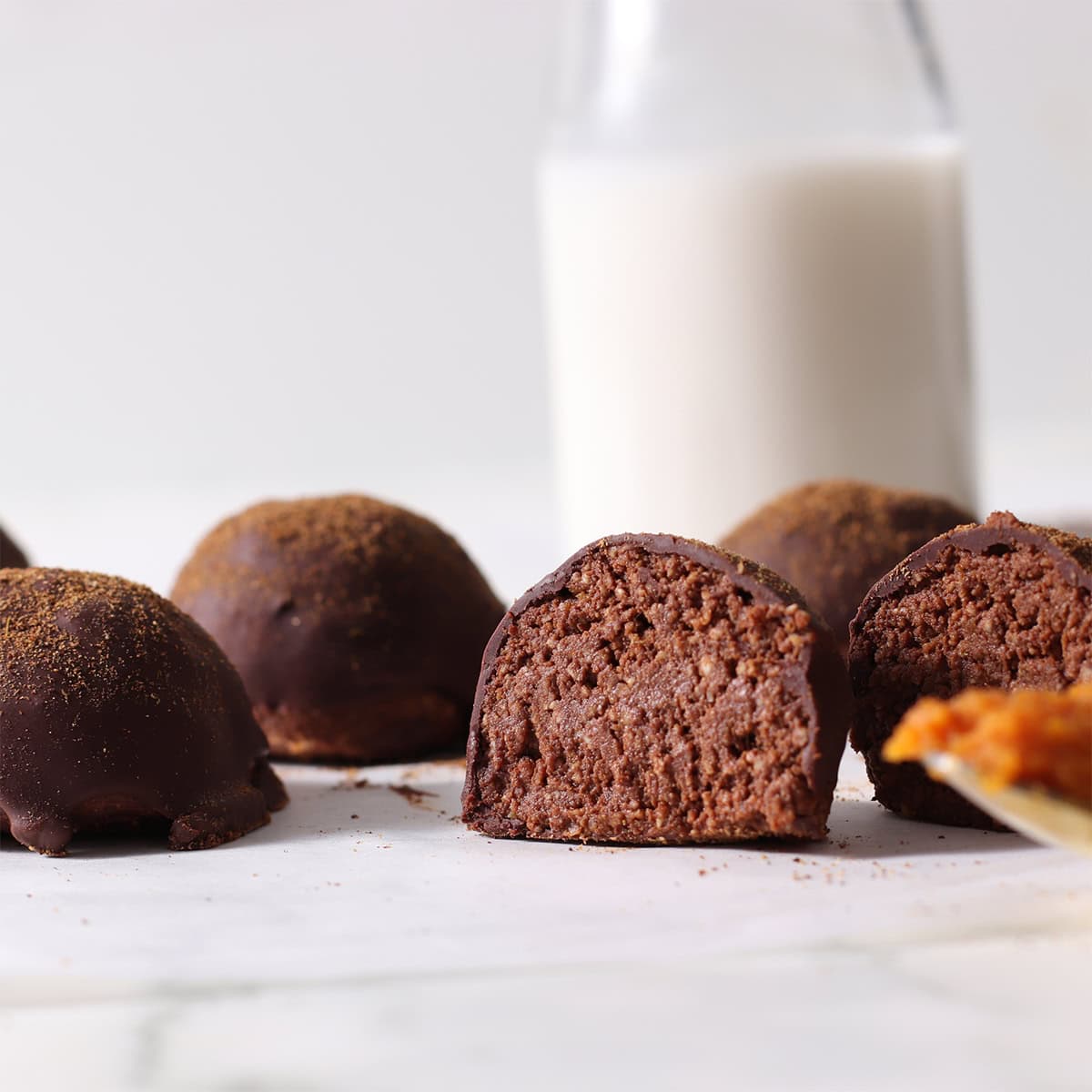 pumpkin brownie balls.